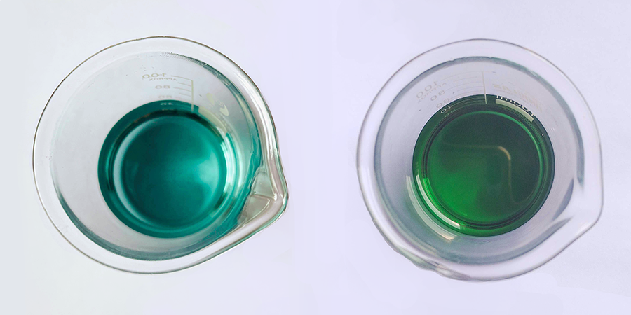 Blue chamomile oxidisation